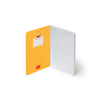 Legami - Quaderno a Righe A6 con Copertina Rigida Illustrata - Red Panda (A6NOT0043)