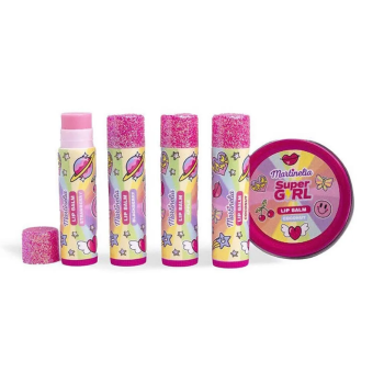 Martinelia - Beauty Set lucidalabbra Supergirl, 5 pezzi (85412)