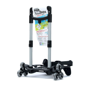 Seven - Trolley Pieghevole 3WD Be Box Nero