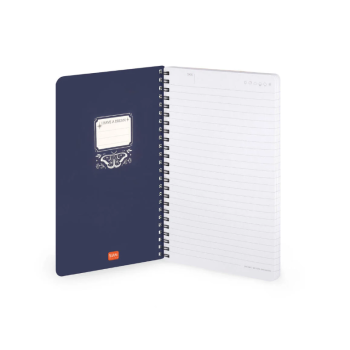 Legami - Quaderno a Righe con Spirale - Foglio A5  a tema Moth (A5NOTS0053)