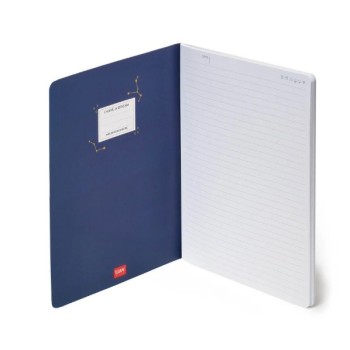 Legami, Quaderno A Righe Medium, A5, Tema Stars