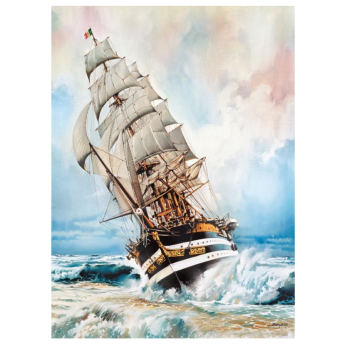 Clementoni - puzzle collection – "Amerigo Vespucci”– 1000 pezzi, puzzle adulti