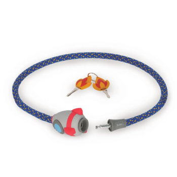 legami - Lucchetto per Bicicletta con Chiave a tema Spazio (BLS0002)