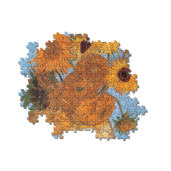 Clementoni - puzzle museum collection – Van Gogh, “I Girasoli” – 1000 pezzi, puzzle adulti