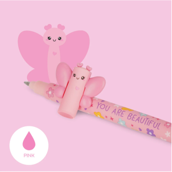 Legami -Penna Gel Cancellabile - Erasable Pen - Butterfly (EP0045)