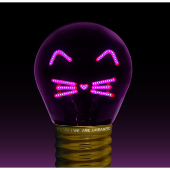 Legami - Lampada da Tavolo a Forma di Lampadina - Bulb Fiction - Kitty (CLB0009)