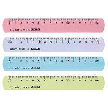 Arda Alluminio Righelli Frost cm.15