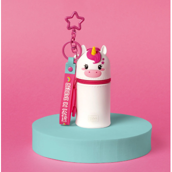 Legami - Portamonete con Portachiavi Unicorn - Mini Kawaii