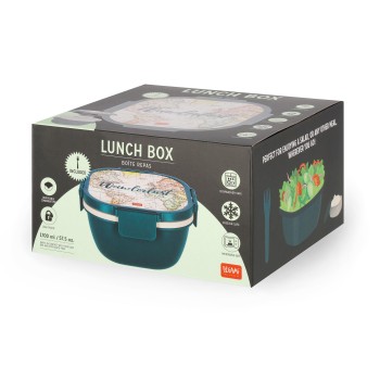 Legami - Contenitore Porta Pranzo 1700 ml - Travel - Lunch Box (LBS0001)