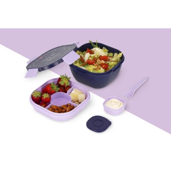 Legami - Contenitore Porta Pranzo 1700 ml - Stars - Lunch Box (VLBS0002)