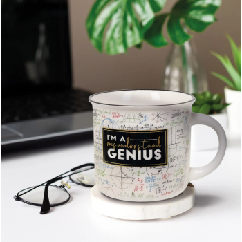 Legami - Tazza in Porcellana New Bone China con Illustrazione a tema Genio (VCUP0064)