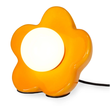 Legami - Lampada Led da Tavolo - Shiny Orange - Flower Power (VDLA0002)