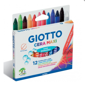 Giotto, Pastelli a cera...