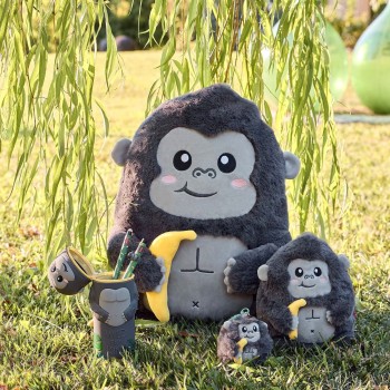 Legami - Penna con Animaletto Decorativo Gorilla "Wild but Kind" - Lovely Friends