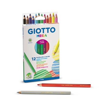 Giotto - Pastelli Mega da 12
