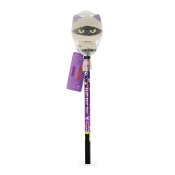Legami - Matita con Antistress Halloween Mummy Cat "Nine Lives Later" - Squeezies