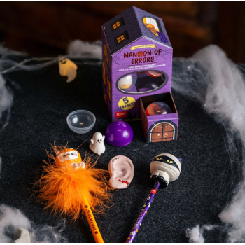 Legami - Mini Distributore di Gomme da Cancellare - Mansion of Errors Halloween