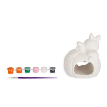 legami - Kit Decorazione Portacandela di Halloween - Paint Your Halloween