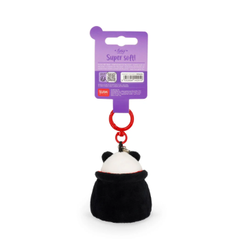 Legami - Portachiavi di Peluche Panda "Bam-Boo!" Halloween - Tiny Super Soft!