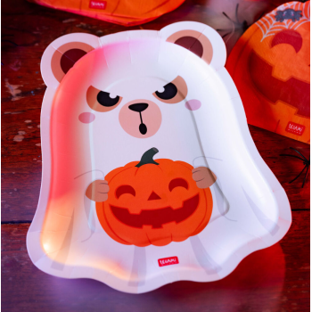 Legami - Set di 8 Piatti in Carta - Boo Appétit! Halloween