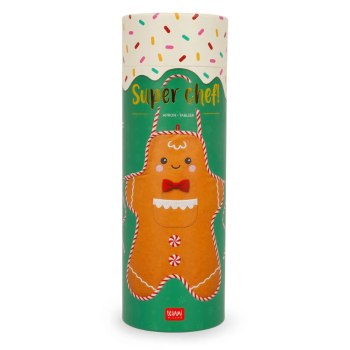 Legami - Grembiule da Cucina di Natale Gingerbread - Super Chef (VAPR0006)