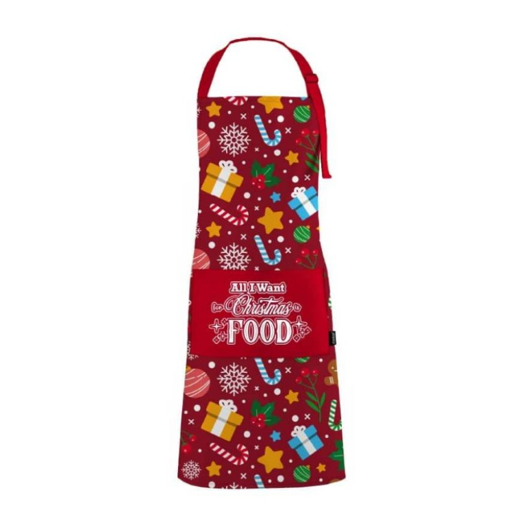 i-Total - Grembiule da Cucina Xmas per Natale (XL2558F)
